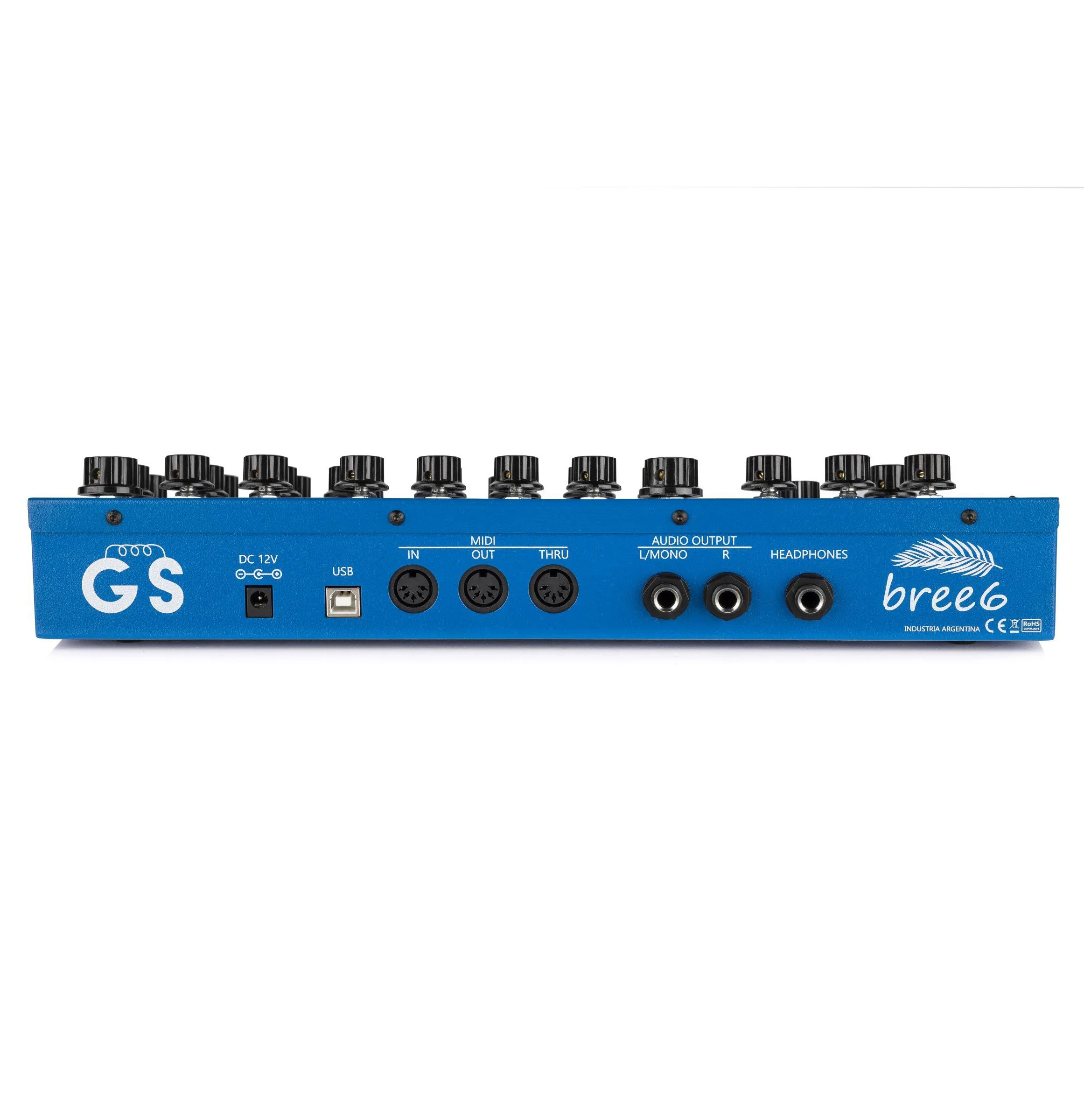 Bree6 Analog Polyphonic Synthesizer (Blue) — GS Music